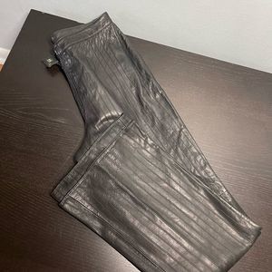 Vintage Vakko Leather pants